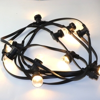 Guirlandes lumineuses en caoutchouc résistantes au gel, robustes, IP65, pour extérieur, Noël, extensibles, à intensité variable, européennes