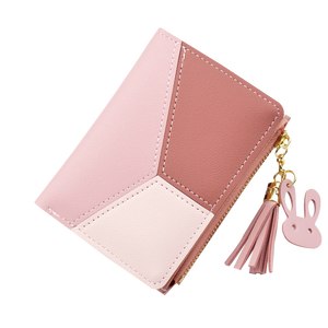 <span class=keywords><strong>Portafoglio</strong></span> con cerniera da <span class=keywords><strong>donna</strong></span> in stile coreano stile coreano stile stile 2025 caldo alla moda <span class=keywords><strong>portafoglio</strong></span> con nappine corte - Product Image 1