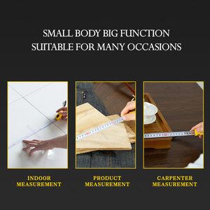 New Độ chính xác cao 3M da trường hợp thép đo băng Vòng PVC với ABS nhựa biểu tượng tùy chỉnh Meter & Metric Hệ thống đo lường - Product Image 5