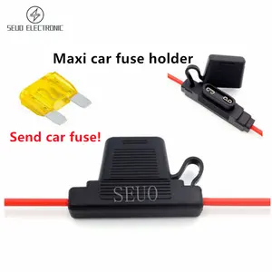 SEUO Good Quality ATC/ATO Waterproof Fuse Holder Maxi/Standard/Mini Automotive Car Blade Fuse Holder