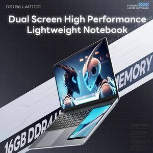 Thiết kế thời trang OEM 15.6 inch + <span class=keywords><strong>7</strong></span> inch cảm ứng màn hình kép 16GB 512G SSD Intel Bộ vi xử lý N100 N95 n5095 kinh doanh máy tính xách tay - Product Image 6