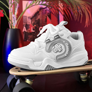 Chaussures de skate pour hommes, style décontracté street <span class=keywords><strong>culture</strong></span>, design unique et original, choix de chaussures de skate quotidiennes qui révèlent l'individualité - Product Image 3