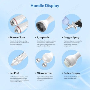 Máy làm sạch da mặt, trẻ hóa da, vi kim, oxy, khí CO2, dòng điện vi mô HydraMaster14 In1Micro Current mới nhất - Product Image 2