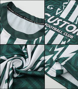 Kaos Olahraga Dewasa Custom Sublimasi Thailand Seragam Sepak Bola Lengkap Jersey Latihan Olahraga Atasan Sepak Bola Untuk Pria X5507 - Product Image 6