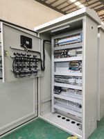 Gabinete de Control PLC de Calidad Excepcional, Caja de Distribución Eléctrica, Equipo de Distribución de Energía para Proyecto de Desvío de Aguas Pluviales