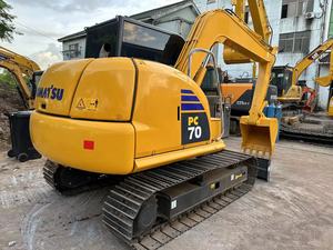Nueva llegada Komatsu PC70 Mejor precio Excavadora usada Horas DE TRABAJO bajas Máquina de buena calidad para la venta en stock - Product Image 2