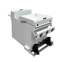 Machine à secouer et à sécher la poudre DTF 24 pouces, équipement de transfert thermique 2 en 1 pour l'industrie de la presse à chaud des vêtements