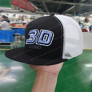 Tùy Chỉnh 3D Thêu Logo Thời Trang Mới Hip Hop Mũ Phẳng Brim In Ấn 6 Bảng Điều Chỉnh Ngoài Trời <span class=keywords><strong>Snapback</strong></span> Trucker Mũ Cho Nam Giới - Product Image 4