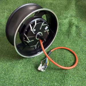 Moteur à disque sans balais QSMOTOR 17" V3 5000W à enroulement série 72V Double Hall 45H, efficacité IE4, IP55, 2000 tr/min, couple 100 Nm QSmotor QSMOT - Product Image 3