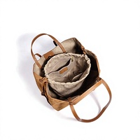 Sac à main en cuir de vachette suédé de style designer de luxe, polyvalent, grande capacité, sac à bandoulière pour affaires