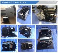 Système de réfrigération à vitesse variable DC 12V/24V/48V, unité de compresseur à économie d'énergie, micro-refrigerateur pour chaîne du froid mobile et transport