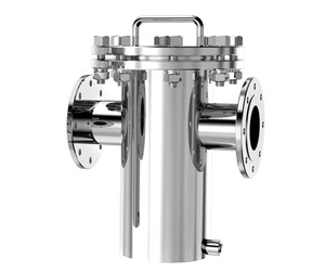 54 mm Big Hole Industries Wasser Selbst reinigender Edelstahl-Rohr korb filter mit Sieb filtern aus Kohlenstoffs tahl - Product Image 3