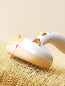 Reusable Good Quality Self Cleaning Pet Brush <b>Massage</b> Pet Hair Remover for Pet Grooming - Product Image 4