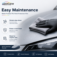 Film de protection de peinture (PPF) BEIKARR auto-réparant anti-rayures en TPU satiné mat, garantie 8-10 ans, protection UV/IR pour voiture