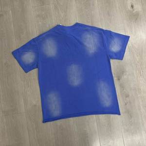 T-shirt unisexe en coton à col rond et manches courtes, imprimé par transfert direct, style rétro américain, effet vieilli streetwear - Product Image 5