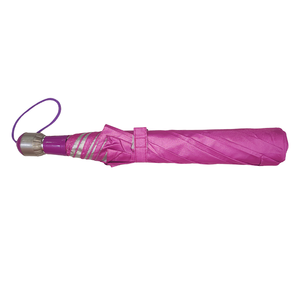 Pink 2 Fold <b>Umbrella</b> Compact Lightweight Travel Rain <b>Umbrella</b> for Men and Women with Strong Wind Resistant Frame - Product Image 4