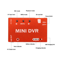 Enregistreur FPV Mini DVR Module NTSC/PAL commutable batterie intégrée Enregistreur vidéo Audio FPV pour modèles RC Racing FPV Drone