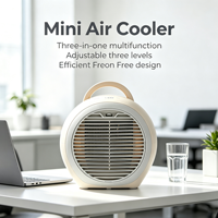 Mini climatiseur portable rechargeable USB pour bureau, camping, voiture, chambre