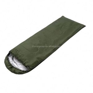 Outdoor Emergency Winter Camping Adult Child Envelope Mummy Cold Weather Nylon Sleeping <b>Bag</b> Goose Filling Customizable Travel - Product Image 3