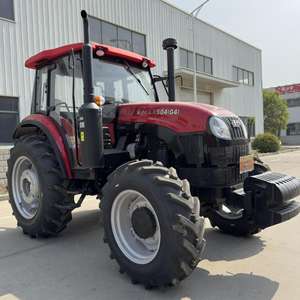 Tractor Multifuncional Rojo Lx904 Shed King con Tracción en las Cuatro Ruedas para Agricultura, Rotovacaciones, Zanjas, Inundaciones y Sequías - Product Image 2