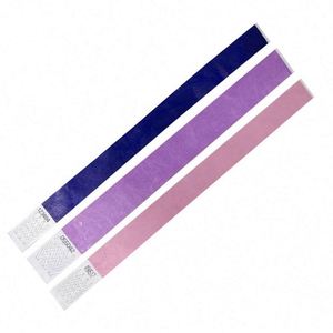 Pulseras de Papel Tyvek Desechables de un Solo Uso para Eventos, Festivales, Conciertos Musicales, Pulseras con Logotipo Personalizado - Product Image 1