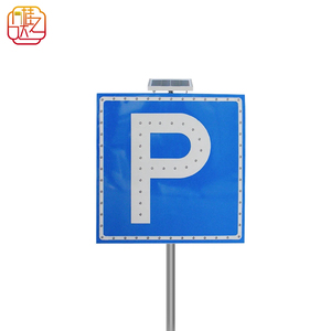 <span class=keywords><strong>Segnaletica</strong></span> Stradale all'Ingrosso, Segnale Lampeggiante a Energia Solare, Cartello LED Lampeggiante per Strade, Vialetti e Parcheggi - Product Image 1