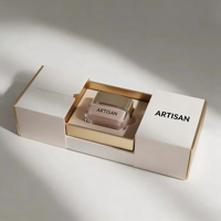 Boîte cadeau coulissante de luxe en carton rigide imprimé sur mesure pour cosmétiques |   Emballage de flacons de soins de la peau et de parfums avec tiroir à ruban