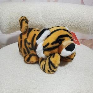 Peluches : Chiot, petit singe, cochon, tigre, jouets en peluche, styles variés et mignons, adaptés aux garçons et aux filles comme cadeaux de vacances - Product Image 4