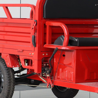 Tricycle électrique de transport KT-01 1200W, capacité de charge de 400 kg, pour le travail agricole en Europe, la livraison en ville et le transport vers les marchés