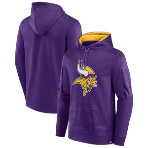 Ventes en gros de sweats à capuche en sublimation pour garçons, vestes noires Viking pour équipes et sweats à capuche Minnesota Vikings pour hommes grandes tailles - Product Image 2