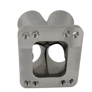 ท่อร่วมไอเสียเทอร์โบ Poyracing แบบ 4 รู สำหรับเทอร์โบชาร์จเจอร์ T3 T4 - Product Image 2