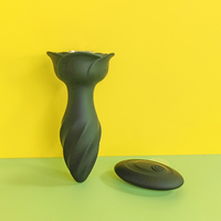 GINYA OEM Vibrierender Analplug Weibliches Analspielzeug Fernbedienung APP-Steuerung Silikon-Vibratoren Sexspielzeug für Paare Männliches Erwachsenen-Butt-Toy
