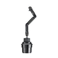 Support de tablette pour voiture, en aluminium, réglable à 360°, pour iPad, téléphone, caméra, robuste, sans perçage