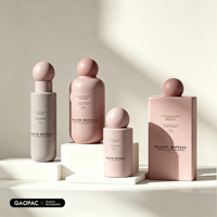 Fournisseur de bouteilles d'emballage pour soins personnels en HDPE personnalisées de 100/120/200/300 ml, bouteille de shampooing, bouteille de lotion pour le corps, bouteille de toner en spray avec bouchon à bille