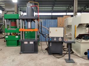 مكبس هيدروليكي بأربعة أعمدة بأربعة أعمدة بضغط عالٍ-غطاء فتحة رجل مزدوج الحركة يتميز بمحرك مضخة - Product Image 6