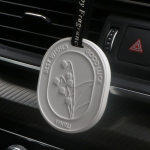 Finru Treo Xe Tủ Quần Áo Làm Mát Không Khí Thơm Gốm Hương Thơm Thạch Cao Sứ Hoa Nhà Hương Thơm Dầu Khuếch Tán - Product Image 1