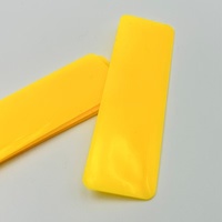 Petit grattoir pour film de fenêtre de voiture, nettoyage de vitres, bande en caoutchouc de silicone de haute qualité, auto-adhésive, à pieds plats, design découpé