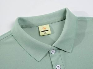 Custom logo High Quality Plain Short Sleeve Golf <b>Shirt</b> Quick Drying Seamless Polo <b>Shirt</b> for Men Business Camisa De Polo <b>Shirt</b> - Product Image 3