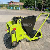 UNIO Semoir Agricole Portable à Pousser à la Main, 1 Rangée, pour l'Ail – Machine de Plantation Haute Productivité pour Usage Agricole