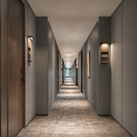 Panel SPC Comercial Gris Oscuro, Clase A, Resistente al Fuego, 1220x2440mm, 6mm, Duradero