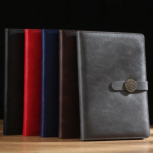 Carnet en cuir A5 pour le bureau, reliure spirale, papier Daolin 80g, bloc-notes portable, fermoir magnétique, coffret cadeau - Product Image 1