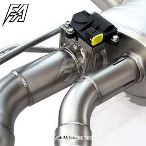 Cho <span class=keywords><strong>audi</strong></span> S3 2.0T 2015 2023 điều chỉnh hệ thống ống xả downpipe phần giữa đuôi phần catback ống xả điện tử muffler - Product Image 6