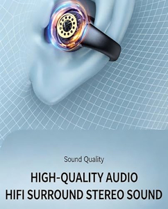 Nuevos Auriculares Inalámbricos BT 5.3 T75 Resistentes al Agua, Auriculares con Sonido Envolvente 3D, Auriculares de Conducción Ósea con Clip para la Oreja - Product Image 6