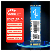قرص صلب WALRAM بسعة 128 جيجابايت M.2 SATA NGFF 2280 عالي السعة لأجهزة الكمبيوتر المكتبية