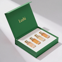 Boîte cadeau de parfum magnétique en papier de luxe personnalisée Emballage de maquillage pour soins de la peau Boîte d'emballage cosmétique