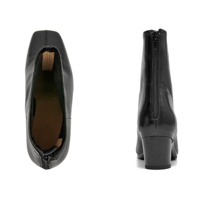 Giày cao gót BABALA <span class=keywords><strong>2025</strong></span> kiểu mới có thể chuyển đổi thành giày bệt, chất liệu da bê, da bò, kiểu ankle <span class=keywords><strong>boots</strong></span>, có thể tùy chỉnh chuyển đổi từ cao gót sang bệt. - Product Image 5