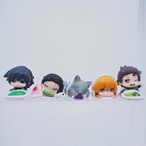 Set de 3 Figuras de Anime de 3-5 cm de Kimetsu No Yaiba, Nezuko, Tanjirou y Daki, Versión Q para Dormir, Figuras GK - Product Image 2