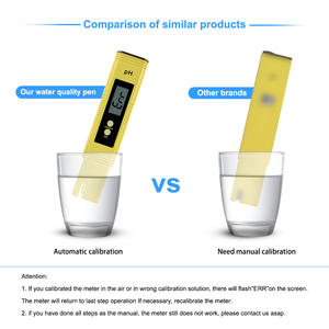 جهاز قياس الرقم الهيدروجيني الرقمي المحمول الأحدث طراز Ph-02 مع شاشة LCD لاختبار حوض السمك والمسبح والماء والنبيذ والبول وقياس المواد الصلبة الذائبة الكلية - Product Image 5