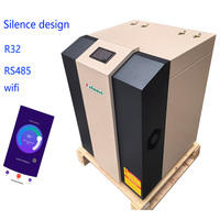 Pompe à chaleur géothermique Folansi 7KW à haute efficacité énergétique, design silencieux, chauffage et refroidissement, pompe à chaleur eau-eau à inverter