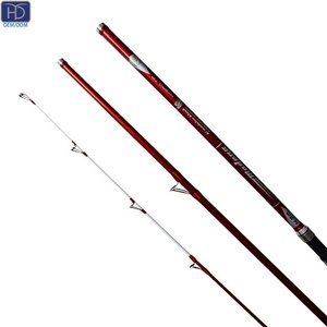HYD-OEM/ODM vente en gros 4.2m haute teneur en carbone 3 sections matériel <span class=keywords><strong>Surfcasting</strong></span> <span class=keywords><strong>support</strong></span> hybride <span class=keywords><strong>canne</strong></span> à pêche surf - Product Image 2